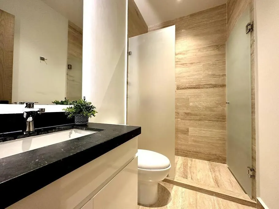 Modern Loft With Rooftop Pool & Gym By Solmar Rentals Playa del Carmen Apartment