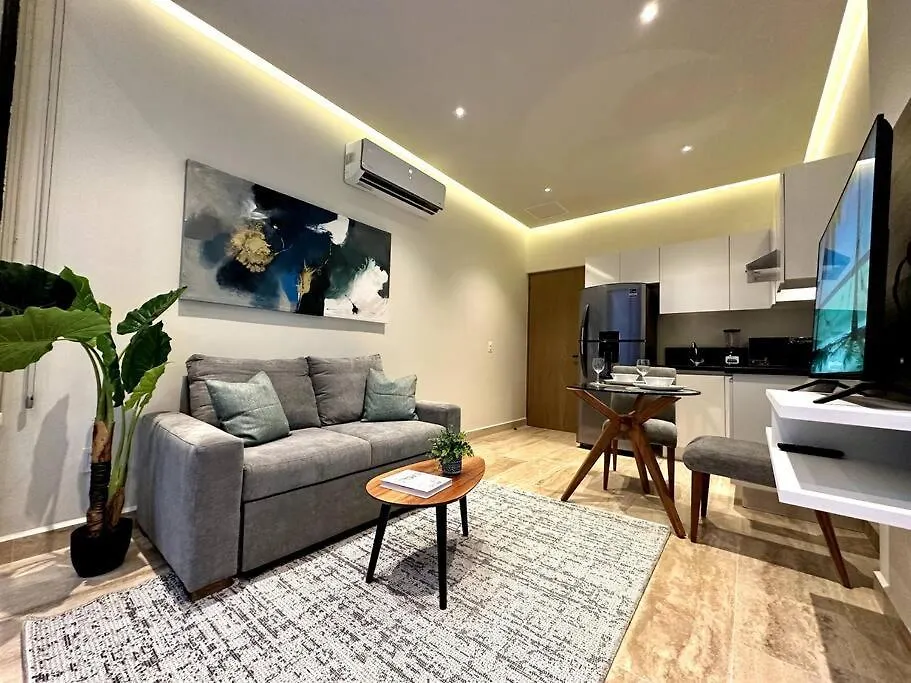 Modern Loft With Rooftop Pool & Gym By Solmar Rentals Playa del Carmen 0*,  Mexico