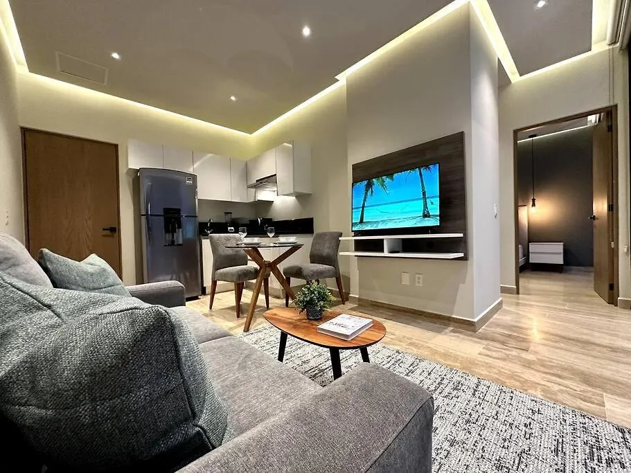 Apartment Modern Loft With Rooftop Pool & Gym By Solmar Rentals Playa del Carmen Mexico